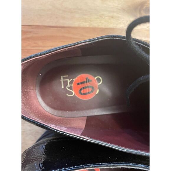 Franco Sarto Black Oxford Shoes - Picture 5 of 6